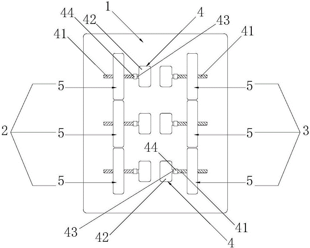 自動調(diào)整主板規(guī)格的夾具和汽車散熱器芯子自動組裝裝置的制作方法