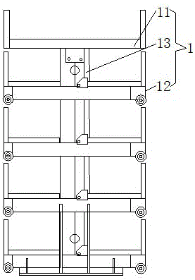 一种多层抽屉式钢材存储料架的制作方法与工艺