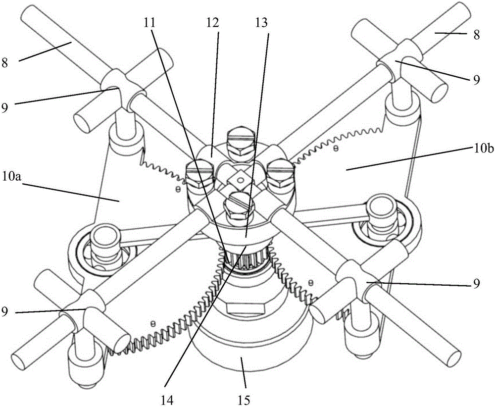 十字滑塊式四支鏈三平一轉(zhuǎn)高速并聯(lián)機(jī)械手的制作方法與工藝