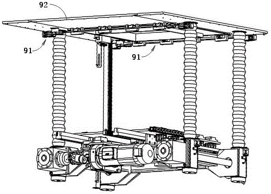 一種模具擺動(dòng)鎖緊機(jī)構(gòu)的制作方法與工藝