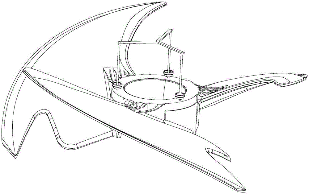 轴流风轮出模优化方法和轴流风轮与流程