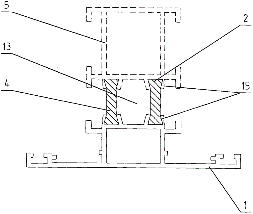 一種穿條法內(nèi)型腔聚氨酯發(fā)泡金屬型材成型方法及設(shè)備與流程