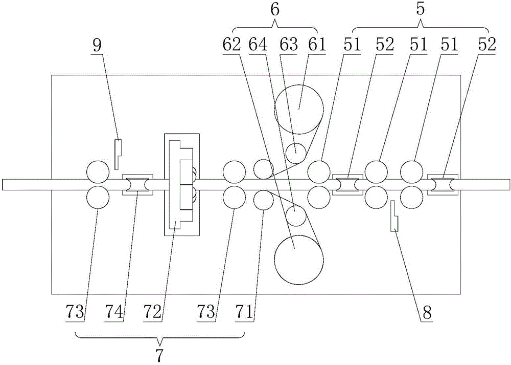 一种钢管全自动覆膜机的制作方法与工艺