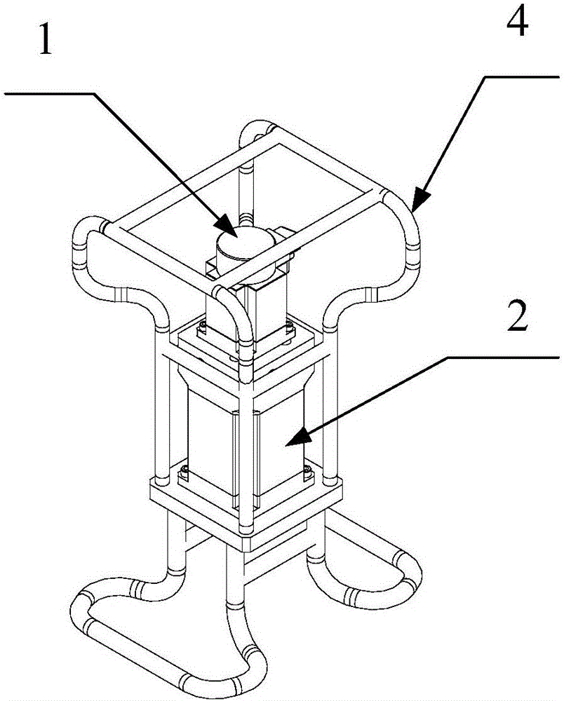 自适应斜撑调垂的机械调节杆的制作方法与工艺
