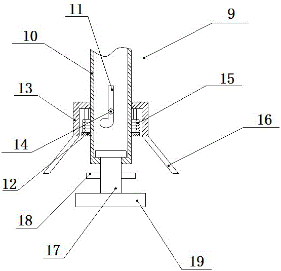 一種電纜井蓋開啟裝置的制作方法