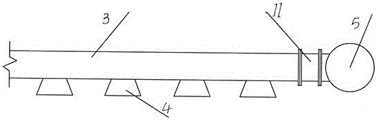 一種有機(jī)肥發(fā)酵池里的排氣系統(tǒng)的制作方法與工藝