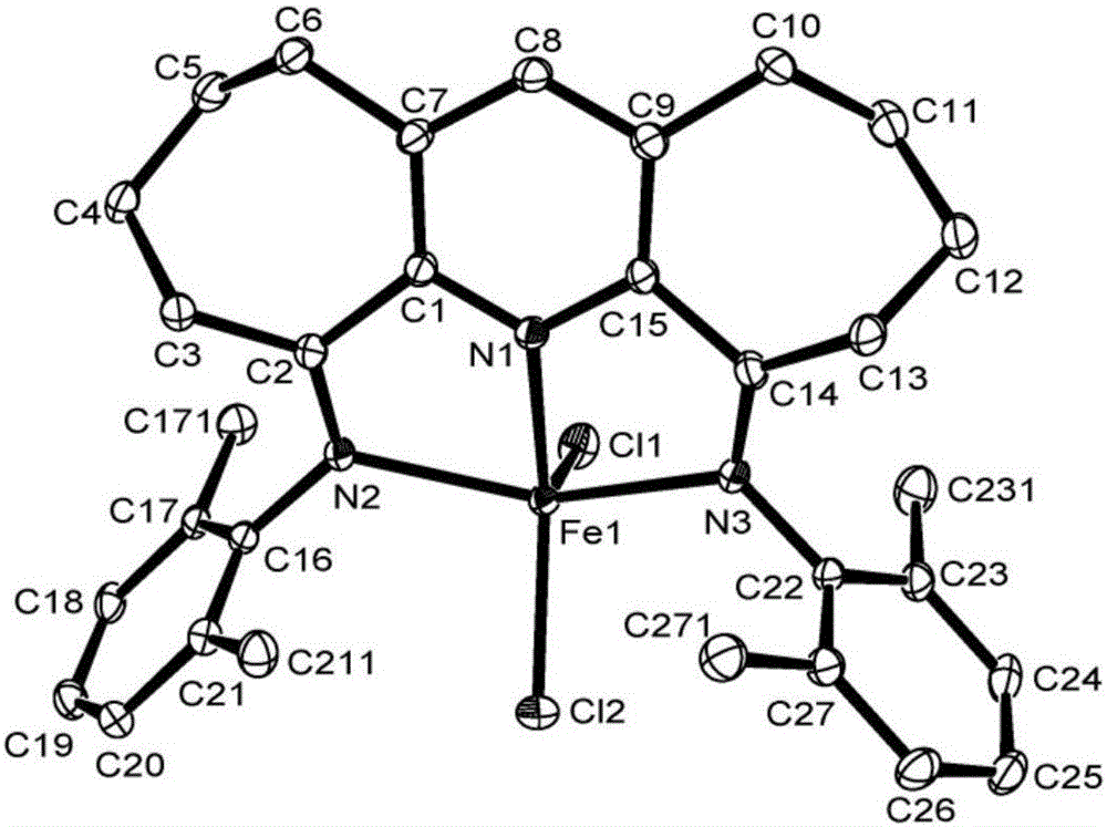 α,α′-二芳基亚胺-并二（五亚甲基）吡啶类配合物及制备方法和其应用与流程