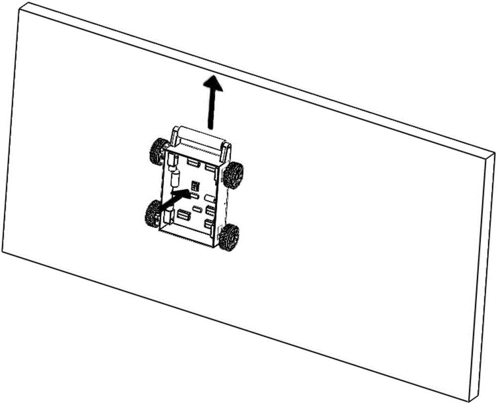 一种喷漆/胶的爬墙小车的制作方法与工艺