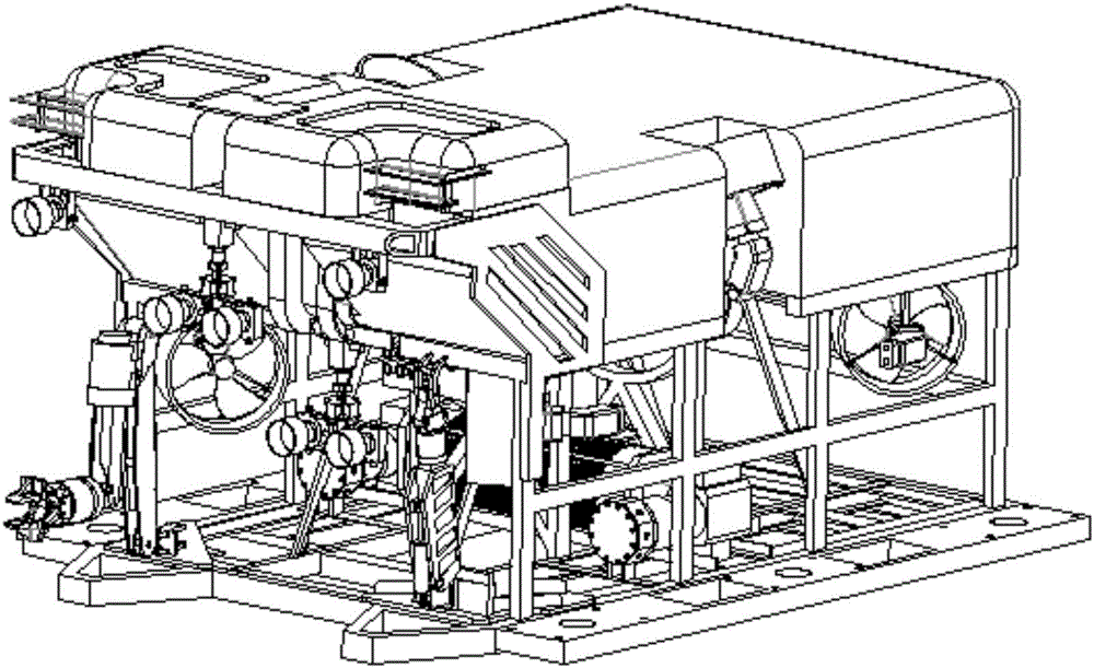 一种海洋石油开发自适应多足水下机器人的制作方法与工艺