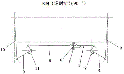 一種農(nóng)業(yè)輕型飛機后緣襟翼控制機構(gòu)的制作方法與工藝