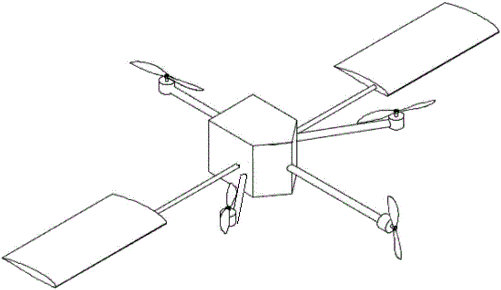 一種具有自由翼的多旋翼飛行器的制作方法與工藝