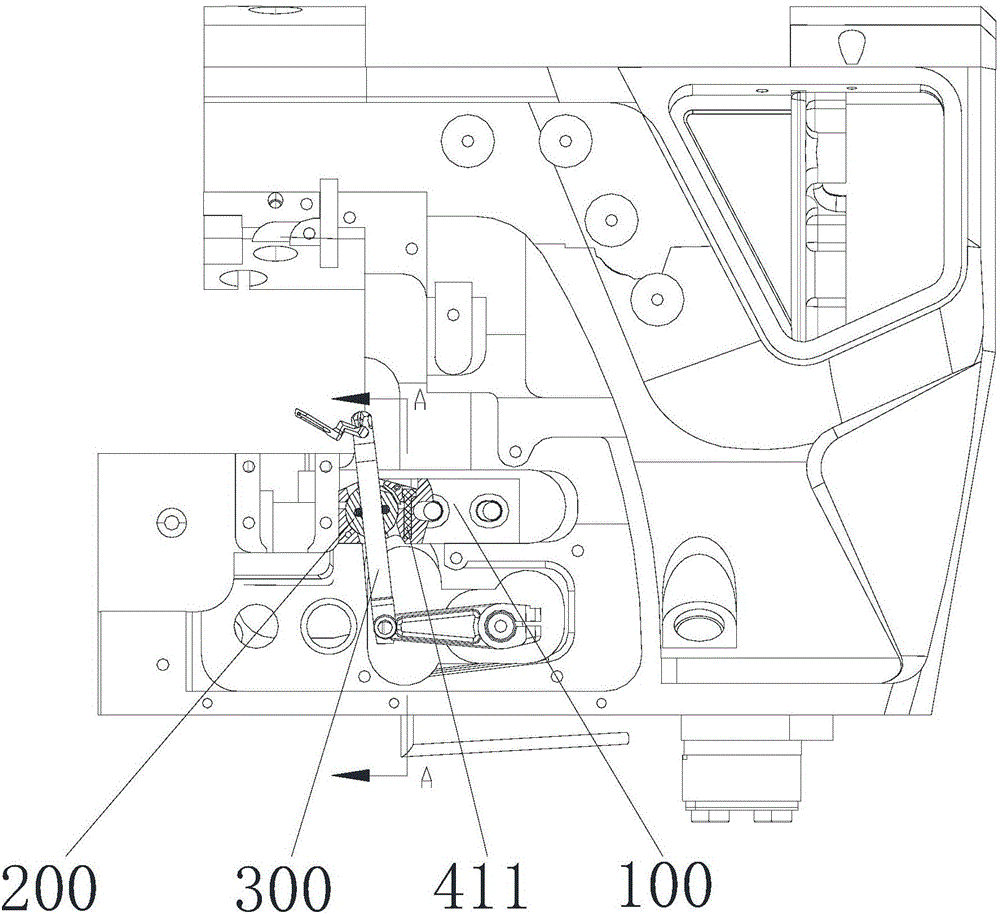 縫紉機上彎針機構的排油結構的制作方法與工藝