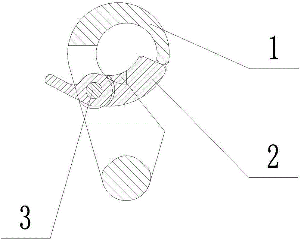 安全線滑梭的制作方法與工藝