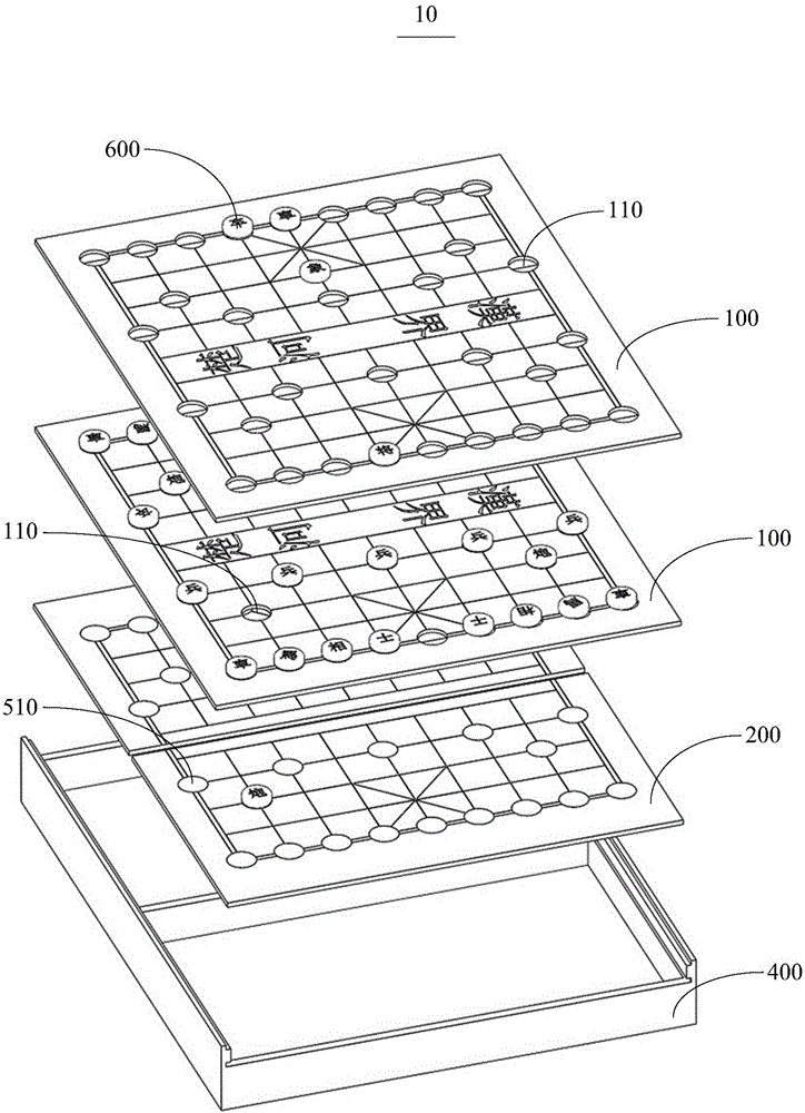 一種象棋棋具及象棋開局?jǐn)[棋方法與流程