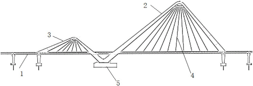 一种两跨连续空间异形拱组合桥梁结构的制作方法与工艺