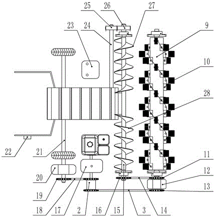 自走式路面垃圾清理車的制作方法與工藝