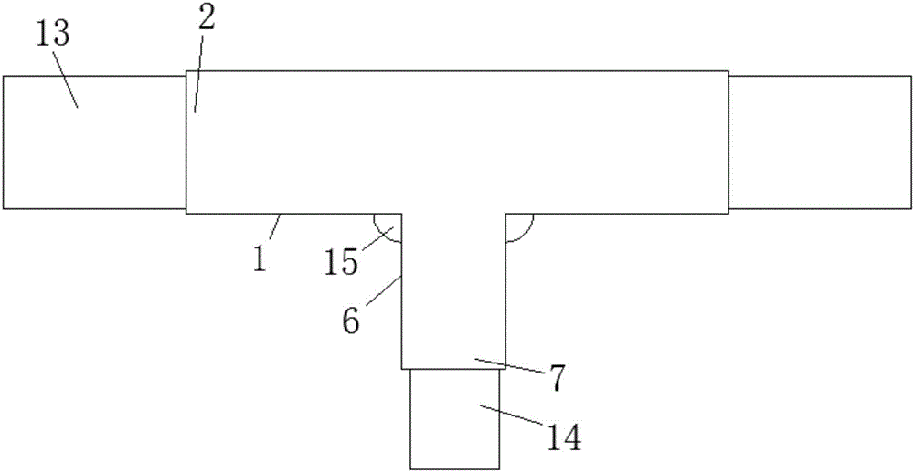 集水管与排水暗管连接结构的制作方法与工艺