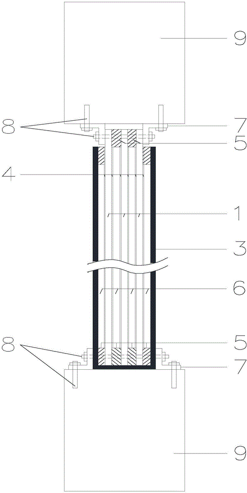 一种带组合竖缝防屈曲钢板剪力墙的制作方法与工艺
