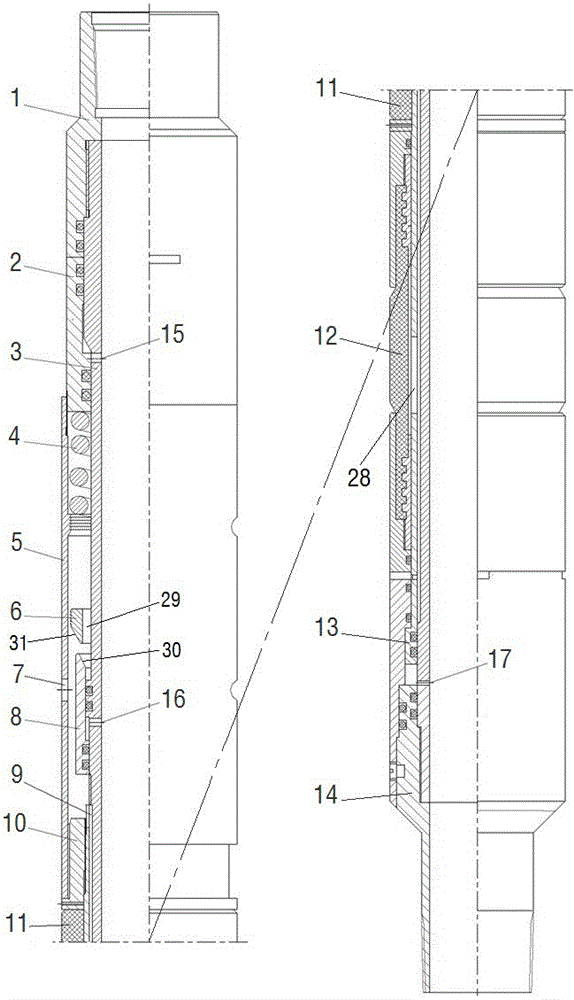 一種帶有熱洗清蠟功能的抽油管柱的制作方法與工藝