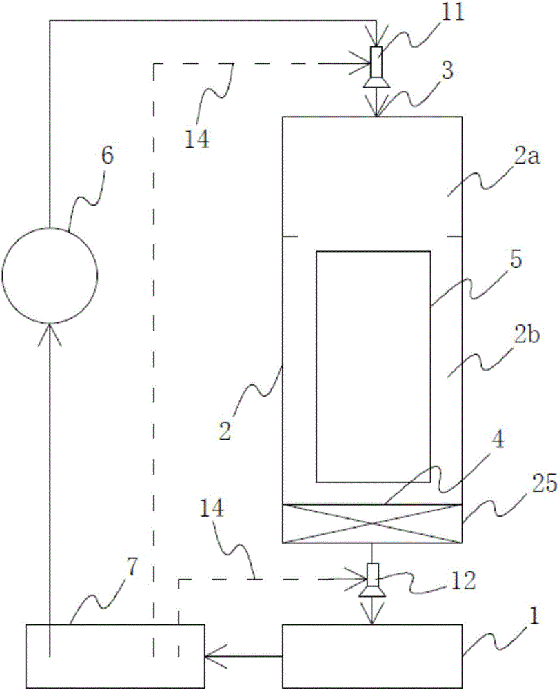 一种通过蒸汽压驱动液体工质做功的系统的制作方法与工艺