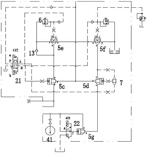 一种顶缸控制液压系统的制作方法与工艺