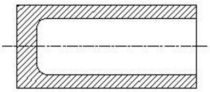 一種一端封閉的中空液壓缸零件及其加工方法與流程