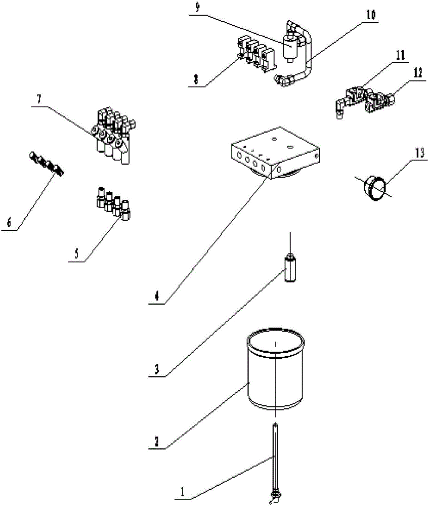 一種液壓油缸有桿腔廢油真空收集器的制作方法與工藝