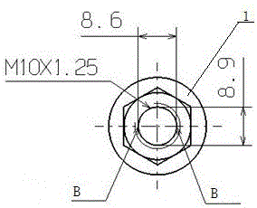 一種安裝排氣歧管鎖緊螺母的制作方法與工藝