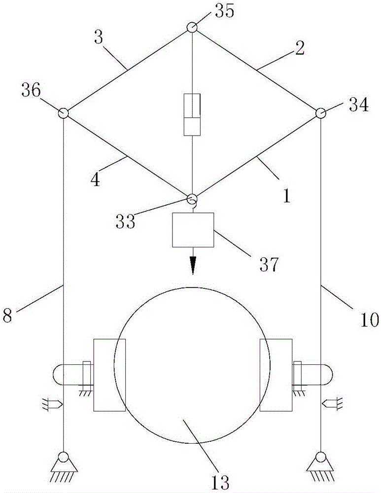 一種重力驅動的鉗形結構盤式制動器的制作方法與工藝