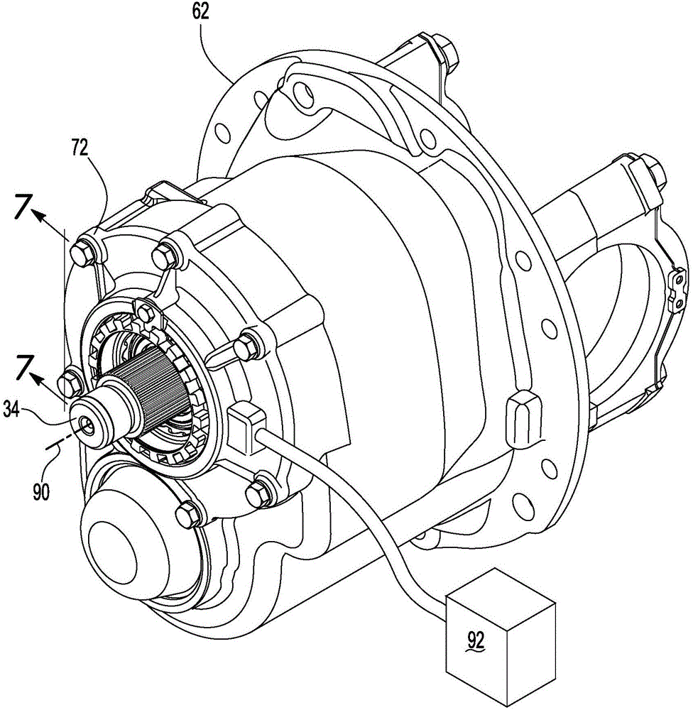 具有離合器套環(huán)致動(dòng)器機(jī)構(gòu)的車橋組件的制作方法與工藝