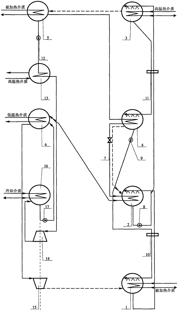 第四類熱驅(qū)動(dòng)壓縮?吸收式熱泵的制作方法與工藝