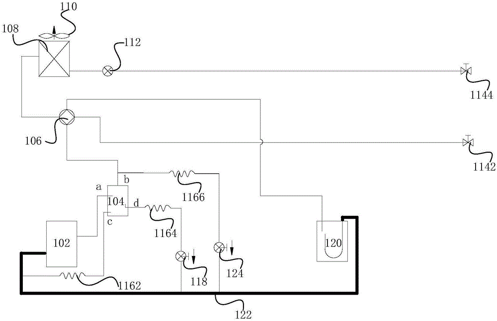 空調(diào)壓差平衡系統(tǒng)和空調(diào)的制作方法與工藝