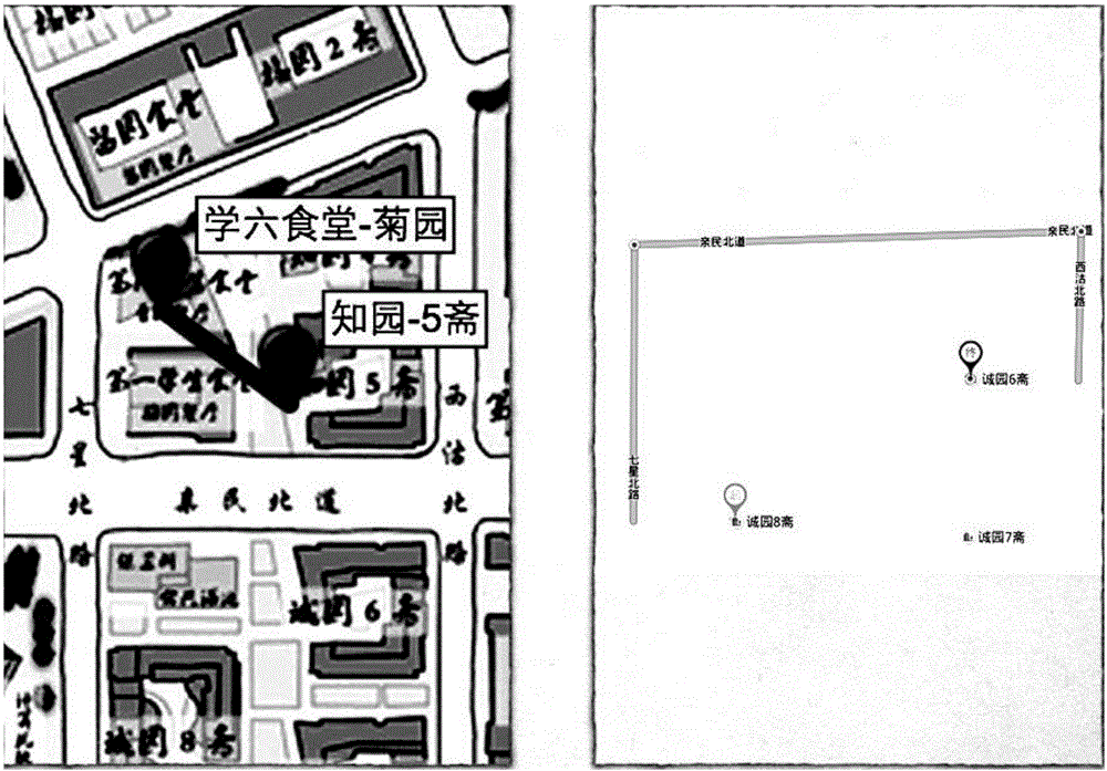 一種用于校區(qū)內(nèi)的復合式導航方法與流程