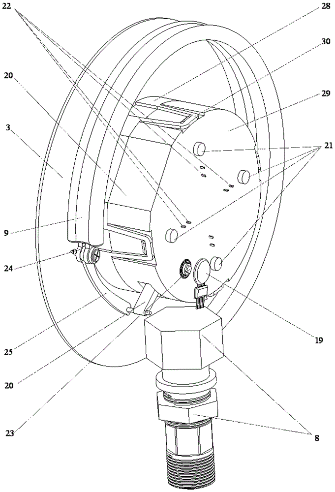 双限位数字压力表的制作方法与工艺