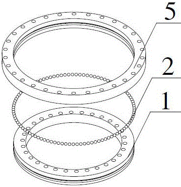 一种转盘轴承滚动体与外圈滚道间接触载荷的测量方法与流程