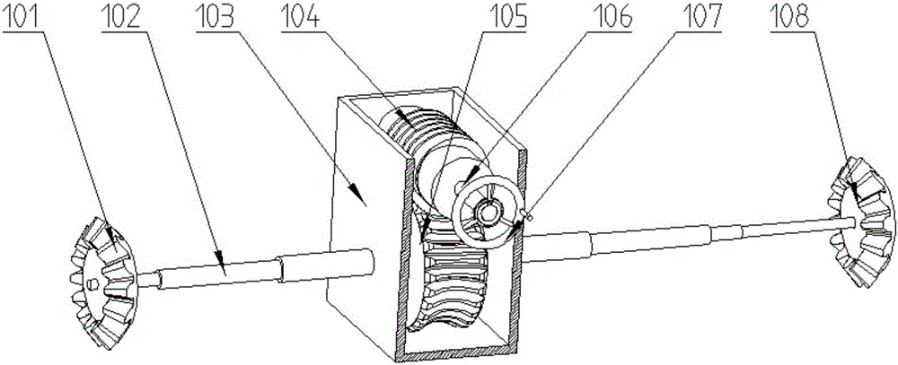 一种测力轮对标定试验台轮对径向限位装置的制作方法