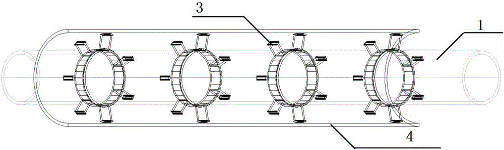 一种金属塑料复合管之间的热熔连接结构及其制作方法与流程