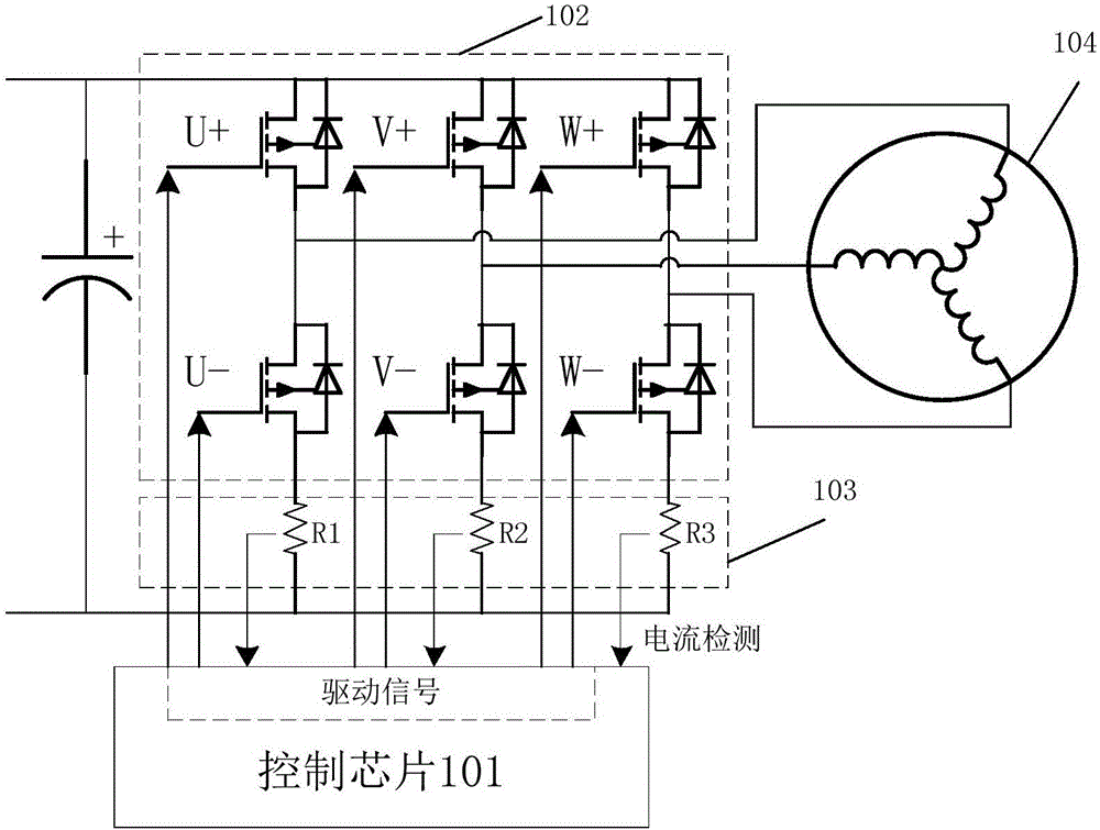 空调系统、三相逆变电路的电流采样方法和装置与流程