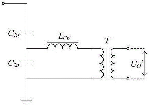 一種實驗室用電容式電壓互感器測量電路的制作方法與工藝