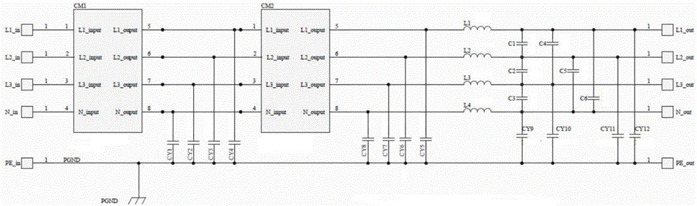 電能表EMS在線(xiàn)測(cè)試系統(tǒng)的輔助電壓去耦網(wǎng)絡(luò)裝置的制作方法