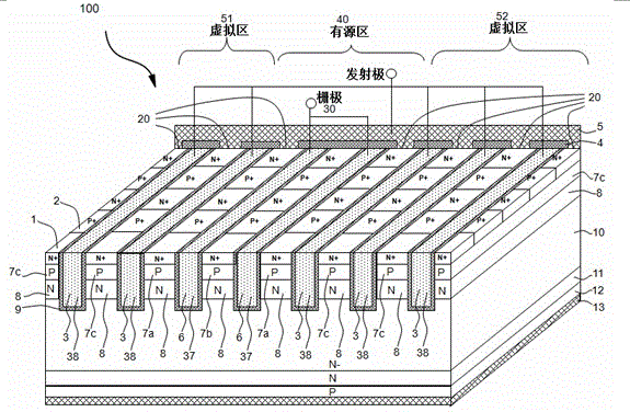 一种绝缘栅双极型晶体管器件结构的制作方法与工艺