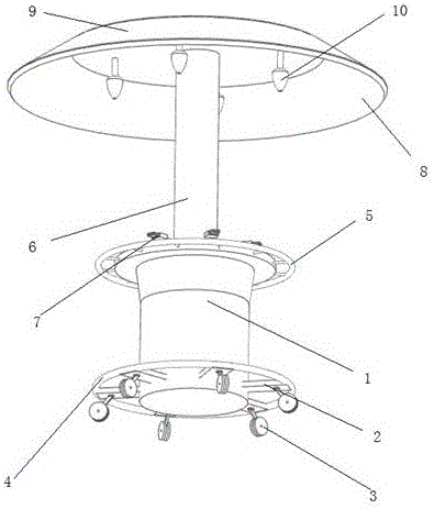 一種移動(dòng)手機(jī)充電柱的制作方法與工藝