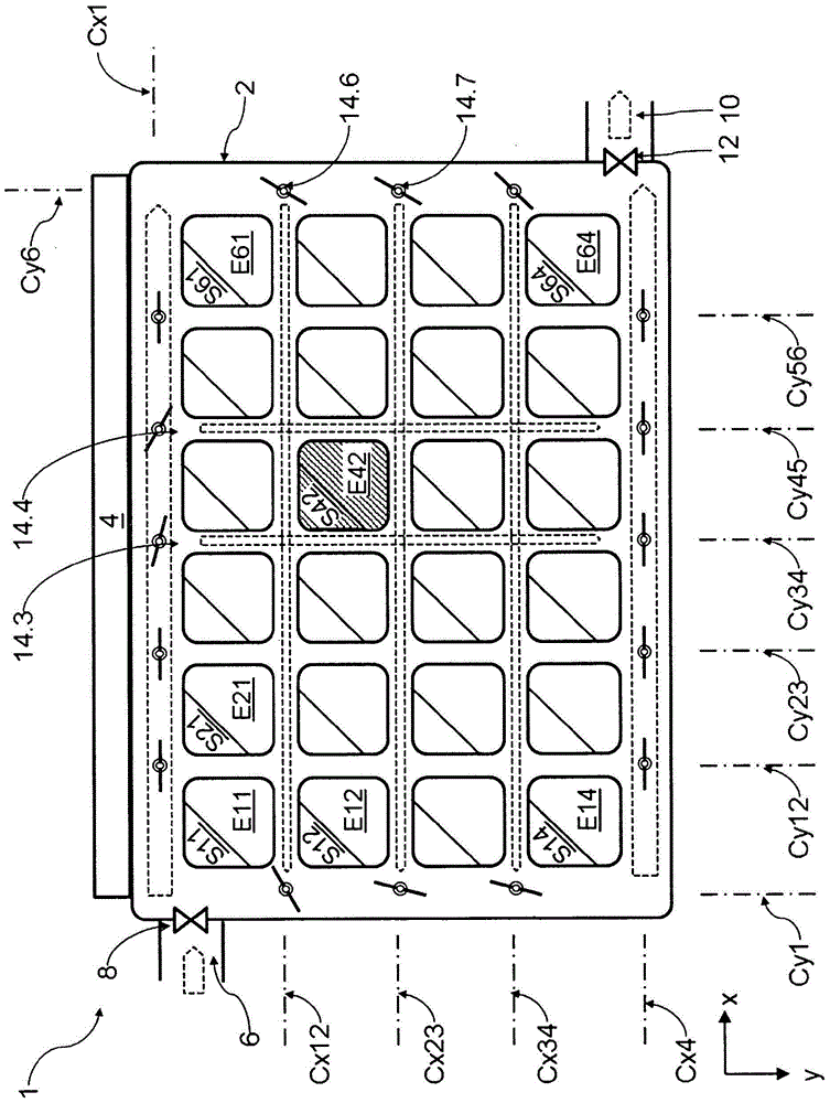 能量存儲(chǔ)裝置、電池裝置、機(jī)動(dòng)車和冷卻劑流控制方法與流程