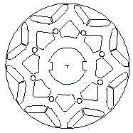 一種輕量化電機(jī)轉(zhuǎn)子鐵芯及其減重孔設(shè)計(jì)方法與流程