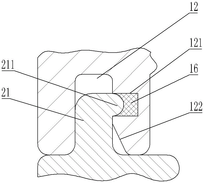 馬達(dá)蓋的安裝結(jié)構(gòu)的制作方法與工藝