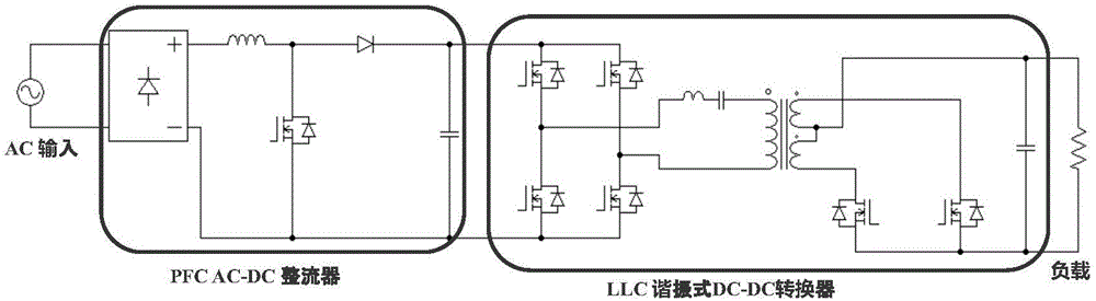 一种定频谐振式直流至直流转换器电路及其控制方法与流程