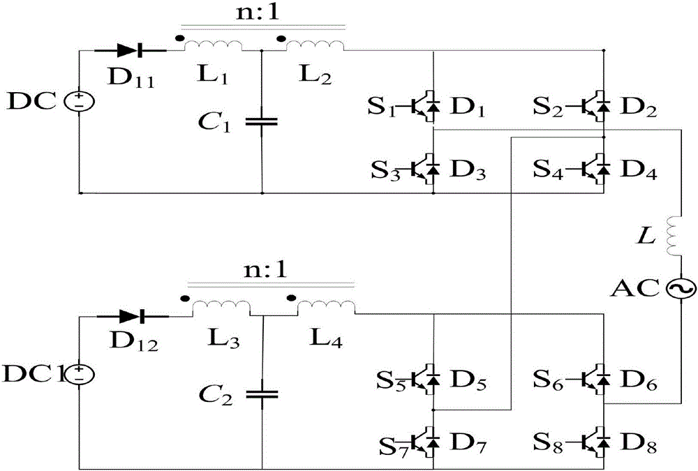 一種變拓?fù)銽rans?Z源逆變器的制作方法與工藝