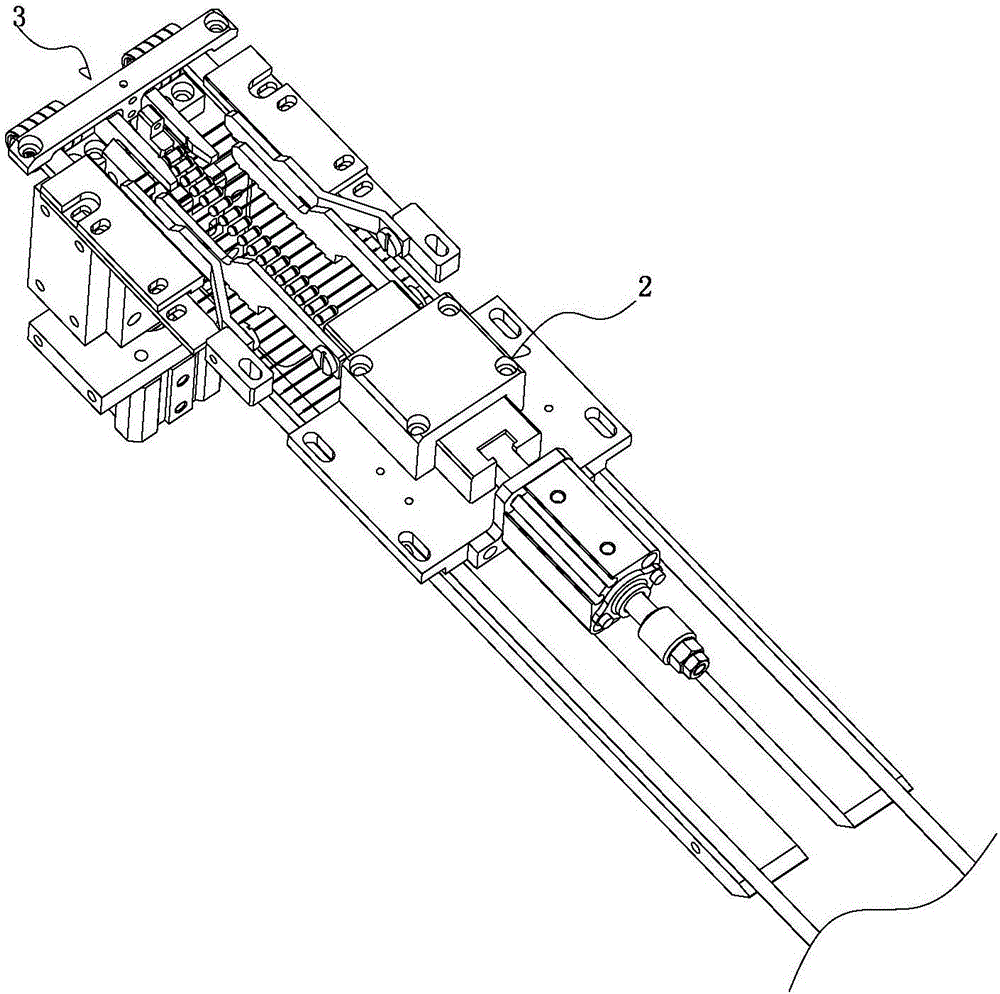 一種貼插機用臥式送料裝置的制作方法