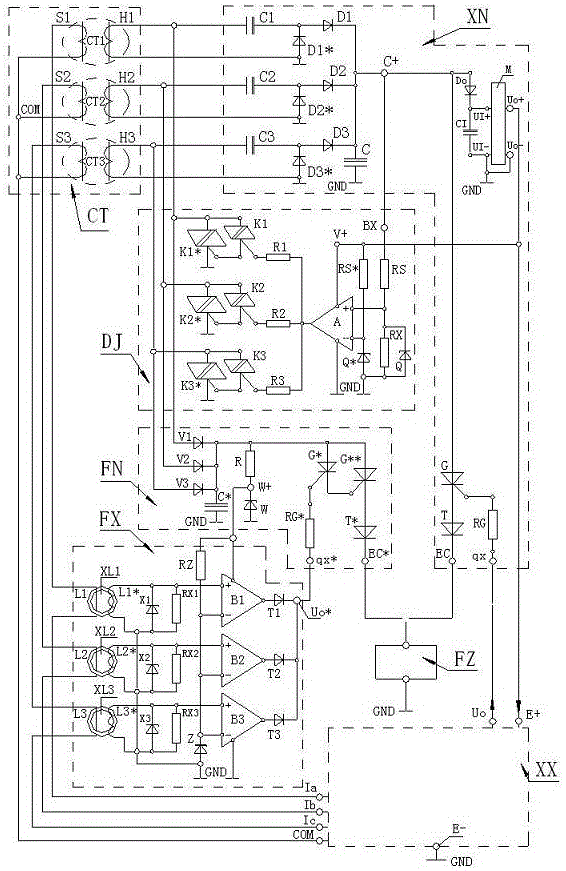 一種10kV配電線路CT供電控制系統(tǒng)的制作方法與工藝