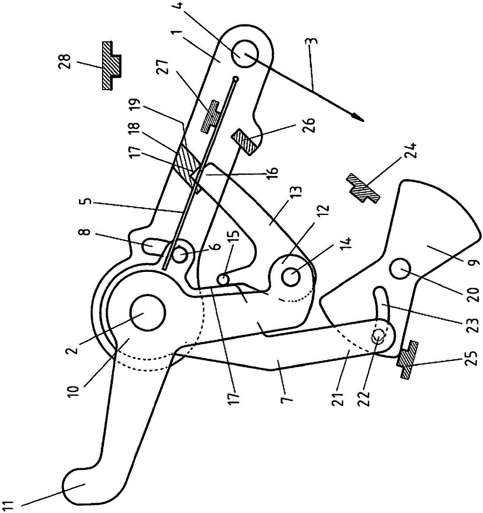 用于機(jī)動(dòng)車鎖的致動(dòng)裝置的制作方法